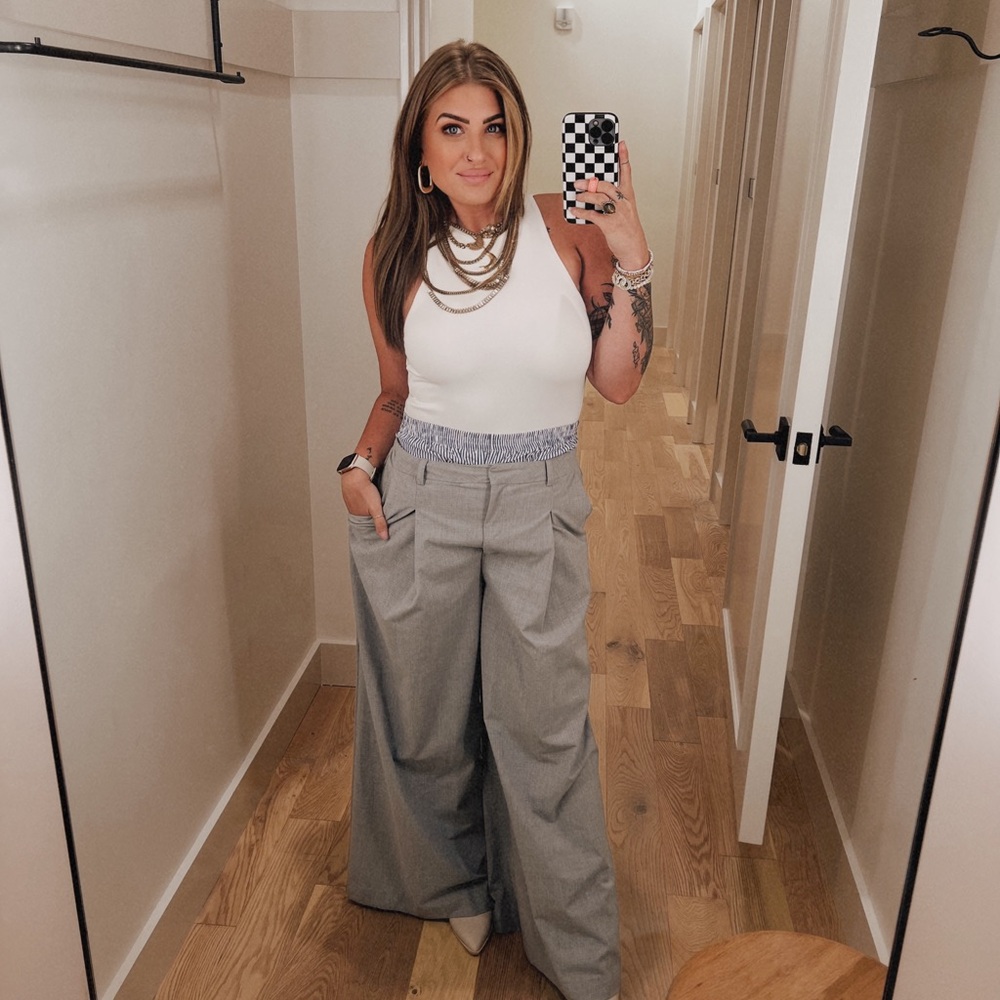 Anthropologie Maeve boxer Wide Leg trousers